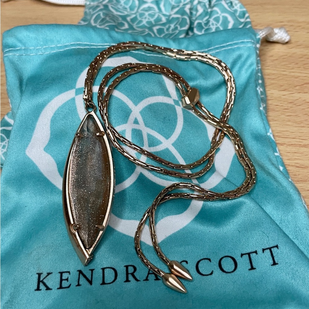 Kendra Scott Rose Gold Necklace